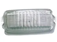 Rücklichtglas. Porsche 356B / 356C - 64463164105, 356284-02