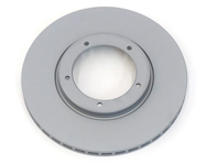 Brake disc rotor Front. Porsche 911 / 930 / 924 / 944 (OE Part No 477405083A / 91135104120) Standard Coat Z - 460.1017.20, 477405083A, 477405083D, 90135104116, 90135104118, 91135104120