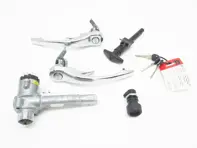 Portes, allumage, capot, ensemble de serrures de boîte à gants complet. Porsche 911 1965-89 - 91153890113, 91153890114, 91161302501, 91161302541, 91153191400, 91153191440