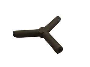 Tubo flessibile di distribuzione a Y per vuoto. Porsche 911 / 964 / 924S / 944 / 968 / 928 - 92857372702 - PYVUD