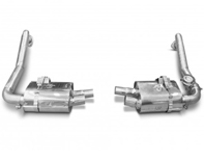 Escape deportivo Porsche 718 Boxster, Cayman y GTS 2.0ltr y 2.5ltr con válvula de escape