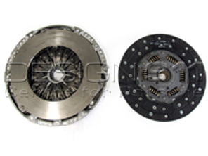 Kupplungssatz. Porsche Cayenne 955 S 4,5 V8 Kupplungsscheibe, Druckplatte & Ausrücklager - 95511601500