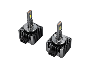 Ampoules de phares à LED (paire) - Culot D1S - Pour véhicules équipés de phares au xénon. Porsche 955/957/958.1 Cayenne / 970 Panamera - N10566101