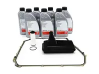 Ölsieb, Ölfilter und Ölwannendichtung für das Getriebe. Porsche Macan - 9A732137100, 0B5321371E, PAC325330 - 100 135 0114/SK, 100 135 0114/XK