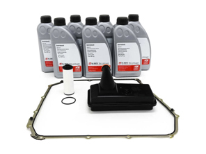 Ölsieb, Ölfilter und Ölwannendichtung für das Getriebe. Porsche Macan - 9A732137100, 0B5321371E, PAC325330 - 100 135 0114/SK, 100 135 0114/XK