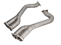 Exhaust particulate filter bypass tube Porsche 718 GT4 / Spyder and GTS - 98254351B, 98254351L, 98254351AA, 98254351P, 98254351R, 98254351N, 98254351Q, 98254351S, 98254351T, 98254350B, 98254350L, 98254350P, 98254350R, 98254350N, 98254350AB, 98254350Q, 98254350S, 98254350T, L-PO/T/13/1, FSPOR718GT4OA
