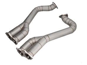 Tube de dérivation du filtre à particules d'échappement Porsche 718 GT4 / Spyder et GTS - 98254351B, 98254351L, 98254351AA, 98254351P, 98254351R, 98254351N, 98254351Q, 98254351S, 98254351T, 98254350B, 98254350L, 98254350P, 98254350R, 98254350N, 98254350AB, 98254350Q, 98254350S, 98254350T, L-PO/T/13/1, FSPOR718GT4OA