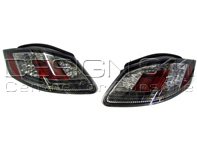 LED upgrade indicator units rear. Smoked Techno Porsche 987 Boxster / 987C Cayman - 98763144400