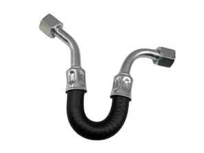 Tubo flessibile del carburante da regolatore di pressione a smorzatore di pressione. Porsche 928 S4 / 928 GTS / 928 GT - 92811027102 - PKL4BS