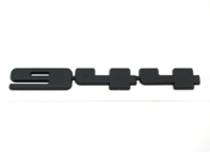 Stemma posteriore '944', nero. Porsche 944 - 944.559.193.00, 944.559.193.01, 94455919300, 94455919301