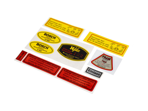 Set di adesivi per Porsche 356 - 64470100101