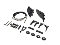 Adaptor kit B for front 991.1 spoiler to 997.1 with 115-125mm ground clearance. Porsche 997.1 - 9975055570001C