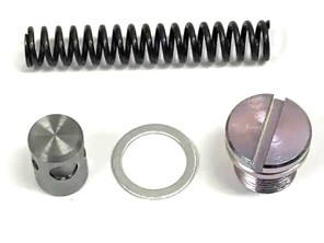 Oil pressure valve kit. Porsche 911 1965 - 1971 - 90110751201, 90110753101, 90012310630, 99906401002