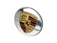 Radkappen-Emblem für Zentralverschluss. Porsche 911 Turbo 2014>> - 99136120710, 9P1601349AMH0