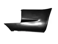 Plaque d'extrémité de pare-chocs arrière, DROITE. Porsche 911 1977-89 - 1680601280, 591186-1, 91150306703, 91150306703GRV - 1680601280