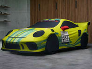 Housse de voiture d'intérieur design 'Grello'. Porsche 991.2 GT3 RS - 99104400080
