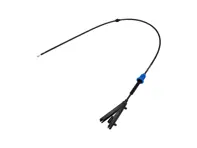 Partie arrière du câble de déverrouillage du capot. Porsche 958 Cayenne 2015>> - 95851153501