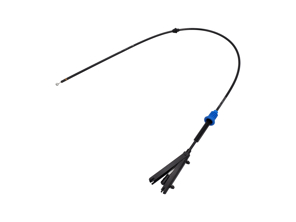 Motorhaubenentriegelungsseilzug hinten. Porsche 958 Cayenne 2015>> - 95851153501