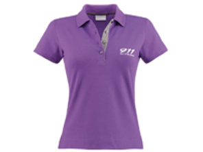 Porsche Women's classic polo shirt, Purple - WAP7370XS19