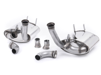 Milltek Sports Exhaust Muffler / Silencer Rear box Cup Design. Porsche 997 Carrera