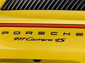 Badge Arrière 'PORSCHE 911 CARRERA 4S' Noir pour Porsche 991.2 - 99104480383041
