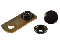 Stud plate set 'Male and Female' for boot carpet retainer. Porsche 911 / 964 - 91150307500 - 1689550410