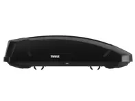 Coffre de toit Thule Force XT M 400L Noir Mat pour Porsche Cayenne / Panamera / Macan / Tycan / 992 / 991 / 997 / 996 - 635200, 95804400026