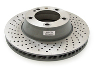 Disque de frein ARRIERE. Porsche 991 C2S - 99135240302, 99135240402