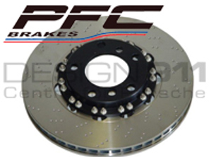 Disques de frein avant à alvéoles flottants 'Direct Drive' PFC pour Porsche - 9963514099H, 99735140990, 99735141090
