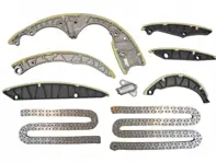 Distributiekettingset met geleiderails. Porsche 958 Cayenne / 95B Macan / 970 Panamera - 95810506500, 95810506600, 95810506700, 95810506900, 95810506800, 95810517000, 958109252, 958105467, 95810546713, 95810546712, 95810546711, 958105507, 95810550723, 95810550721, 95810550720, 95810516911, 95810516910 - 59836Set