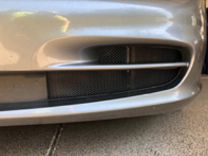 Drahtgeflecht-Kit für Seitengitter der vorderen Stoßstange. Porsche 996 Gen 2