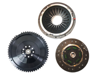 Lightweight steel flywheel and clutch kit. Porsche 993/996/997 Turbo 3.6L - 106431-12KIT, 106431-12PKG