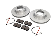 Pack plaquettes et disques de frein avant. Porsche 944S2 3.0L 16V 1989-91 - 95135104103, 94461236502, 96435193903, 95135104103ABS, 96435193903BRE