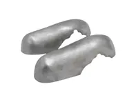 Stoßstangenhornpaar, Porsche 356 Pre-A 1950-52 - 35658171, 356 58171, 35658172, 356 58172 - PP125BG, P125BG