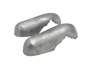 Paire de butoirs de pare-chocs, Porsche 356 pré-A 1950-52 - 35658171, 356 58171, 35658172, 356 58172 - PP125BG, P125BG