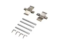 Remblokveerset voor de voorzijde. Porsche 914 1969-76 - 9143523616, 9143523616X, 90135191216, 90135191614, 90135191616 - 1664001010