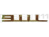 911L Badge Gold. Porsche 911 1968 - 90155931150, 90155931121, 90155931120, 90155931221