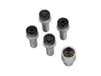 McGard Black Chrome Bolt Style Cone Seat Wheel Lock Set 27226 - 27226SU