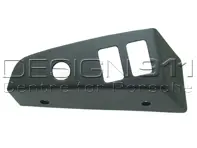 Door panel trim, for LHD (Left Hand Drive) cars. Porsche 968 - 944555271001DB, 944555272011DB, 94455527100, 94455527201
