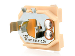 Bulb socket for brake light and tail light, 2-pin. Porsche 911 65-68 - 90163141500