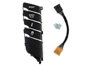 Panneau de commande de la console centrale avec boutons-poussoirs, gauche. Porsche 95B Macan - 95B907041, 95B907041ACDML, 95B907041QDML, 95B907041Q, 95B907041A