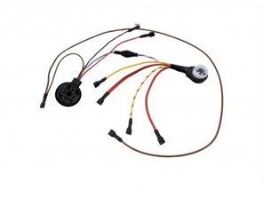 Wiring harness loom ignition switch and hazards warning light. Porsche 911 / 912 1969 - 90161202206