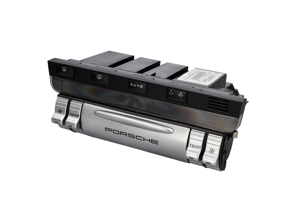 Heizungssteuergerät, Metallic. Porsche 955 / 957 Cayenne 2003-10 - 95565310331, 95565310301, 95565310303, 95565310306, 95565310309, 95565310310, 95565310330, 95565310700, 955653107005X2, 95565310701, 95565311100