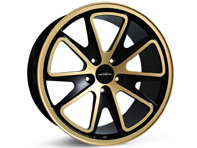 SpeedART FOX EVO II Gold wheel set for Porsche 991.2 C4 / C4S / Turbo