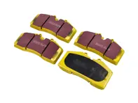 Pastiglie freno EBC GIALLE 'Fast Road' anteriori. Porsche 964 / 965 / 993 / 928 / 968 / 944 (codice OE 99335193901) - 99335193901, 99335193905 - DP4767R