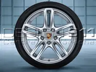 19' Panamera Turbo Alloy Wheels & Tyres Original Porsche - 97004460222, 97004460282
