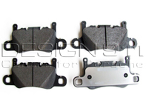 Bremsbeläge hinten für Fahrzeuge mit Keramikbremse Porsche 991.2 Carrera / 991 Turbo - 99135294601