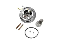 Porte-ampoule pour clignotant, chromé. Porsche 356 B/C - 64463140105, 64463140106 - 1695452000