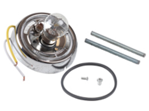 Lampenträger für Blinker, chrom. Porsche 356 B/C - 64463140105, 64463140106 - 1695452000