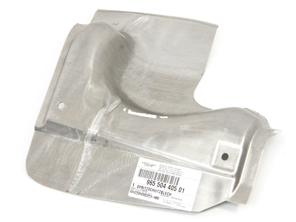Rear bumper heat protection shield. Porsche 965 Turbo - 96550440501